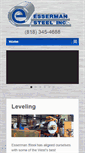 Mobile Screenshot of essermansteel.com